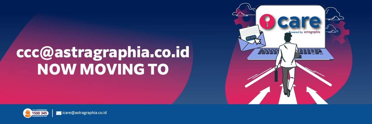 Informasi Email CCC sekarang Berganti Menjadi Email iCare