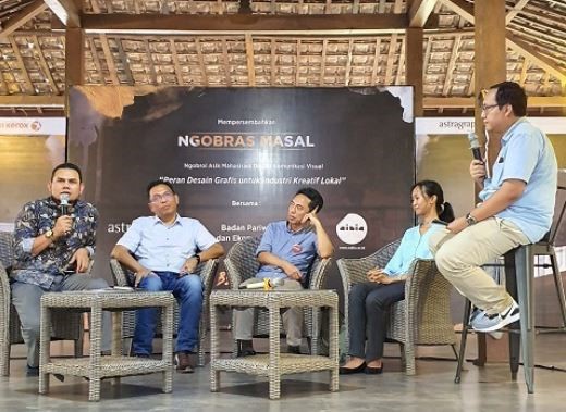 Astragraphia Ngobrol Asik Bersama Mahasiswa Desain Komunikasi Visual