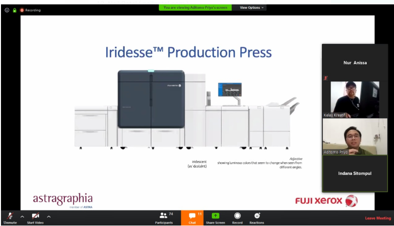 Iridesse on Webinar Iridesse on Webinar