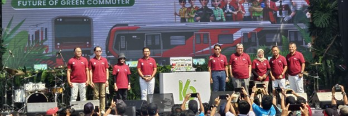 Astragraphia also supports and makes KAI CommuterLine's 16th anniversary celebration a success