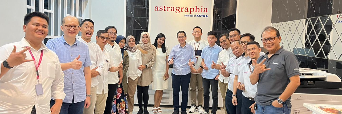 Astragraphia Bandung Branch Holds 2024 Open House Inviting Customers to Take a Peek at FUJIFILM Technology