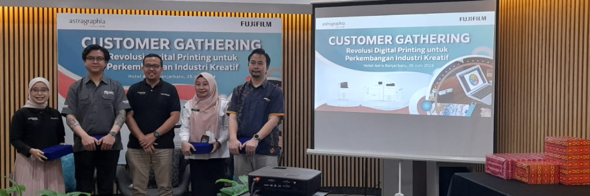Astragraphia Banjarmasin Branch Holds Talkshow on "Digital Printing Revolution and Creative Industries"