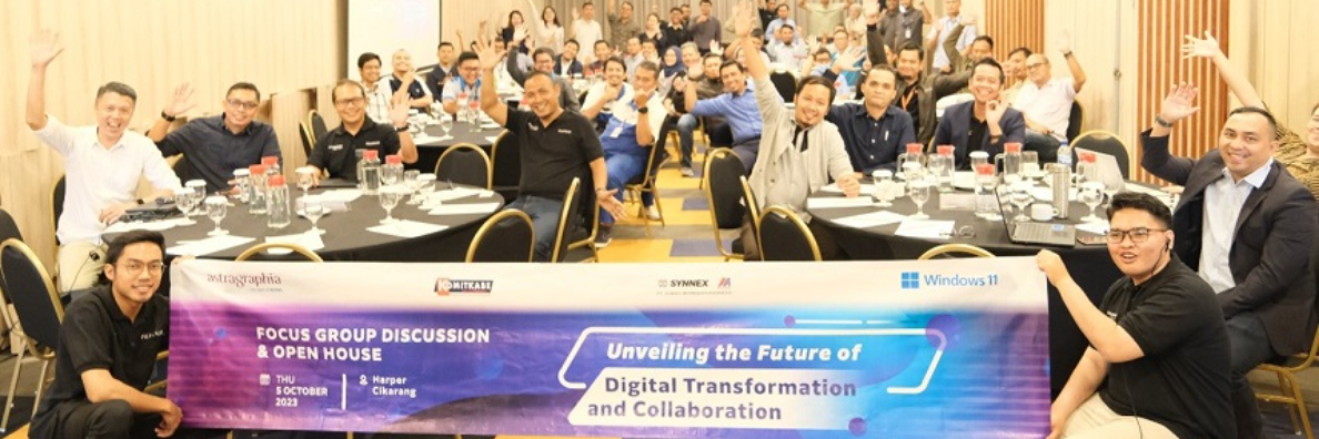 Astragraphia Collaborates with Microsoft Indonesia, and Synnex Metrodata Indonesia to Prepare for the Future of Digital Transformation for Karawang and Cikarang Area Customers