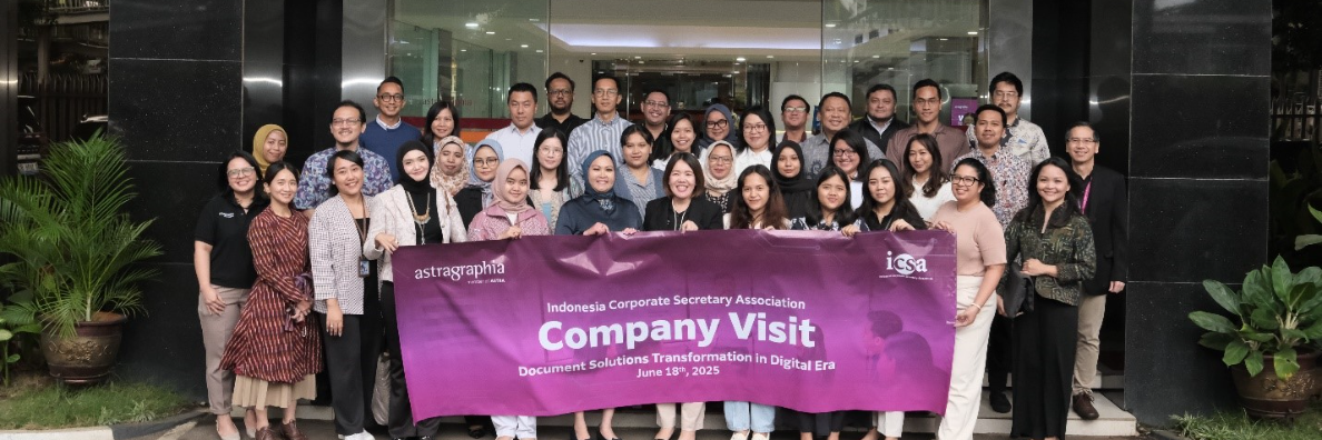 Astragraphia Gelar Kunjungan Industri Bersama Indonesia Corporate Secretary Association (ICSA)