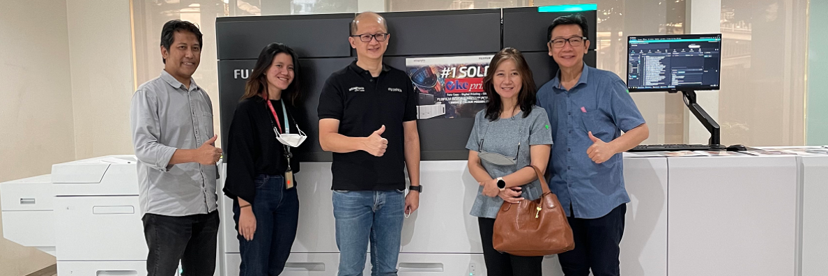 Exploring the Advantages of Printer Machine Technology Production Fujifilm Revoria PressTM PC1120, Astragraphia Holds Open House for Customers